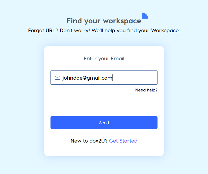 How To Find Your Workspace dox2U Help Center